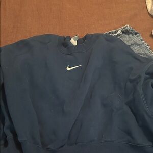 Nike Women's Teal Crewneck Sweater